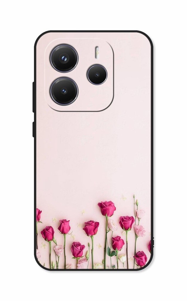 Kryt TopQ Xiaomi Redmi Note 14 Roses 136565