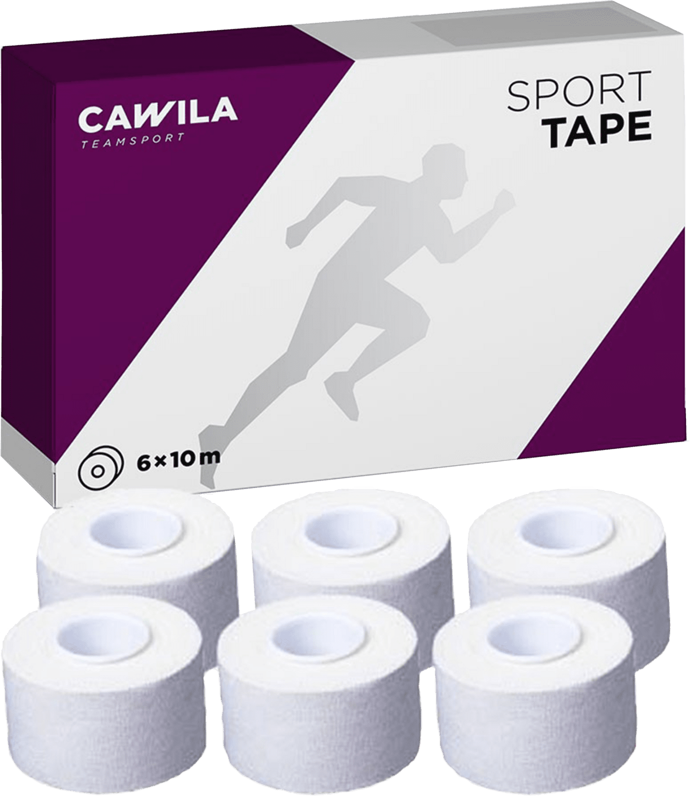 Tejpovací páska Cawila Sporttape PREMIUM 3,8cm x10 m 6er Set