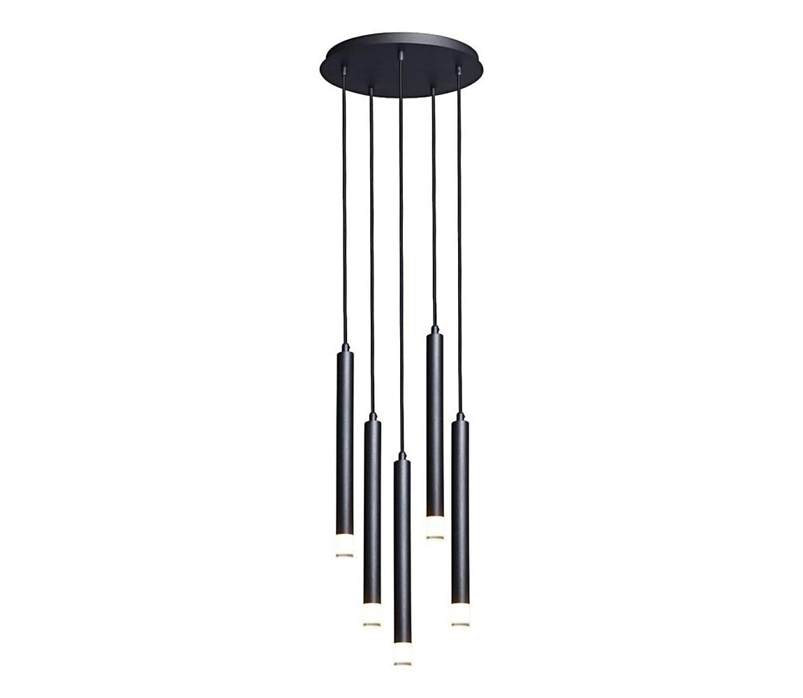 Rabalux Rabalux 72360 - Lustr na lanku RAMIRA 5xG9/5W/230V černá