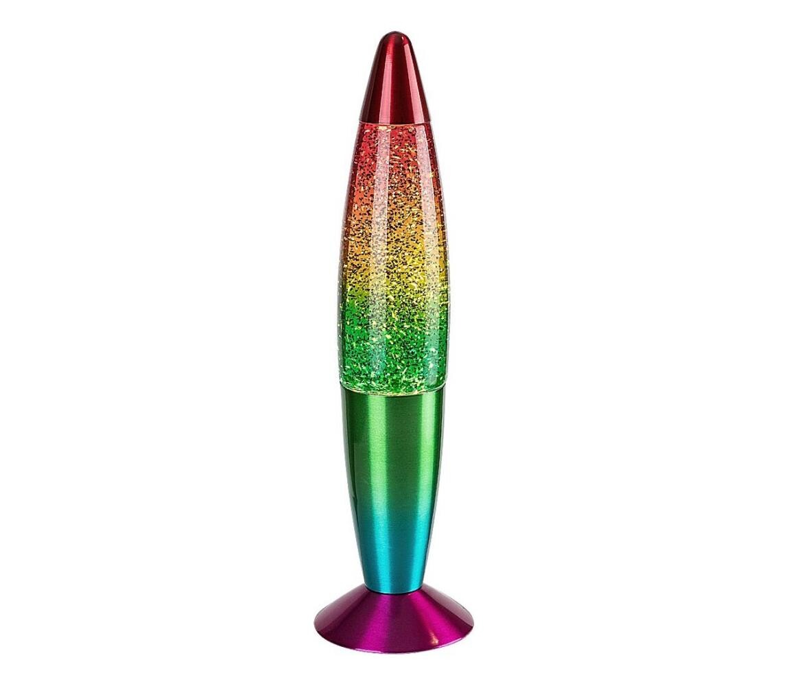 Rabalux Rabalux 76008 - LED Lávová lampa GLITTER RAINBOW 2 LED/25W/230V