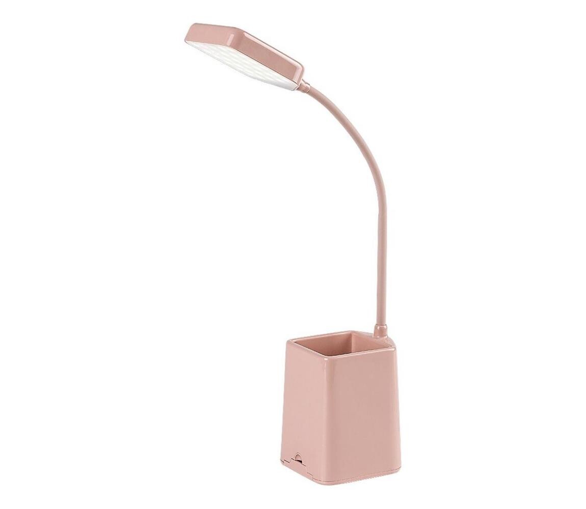 Rabalux Rabalux 74245 - LED Stmívatelná stolní lampa ARVID LED/6W/230V 5000K růžová