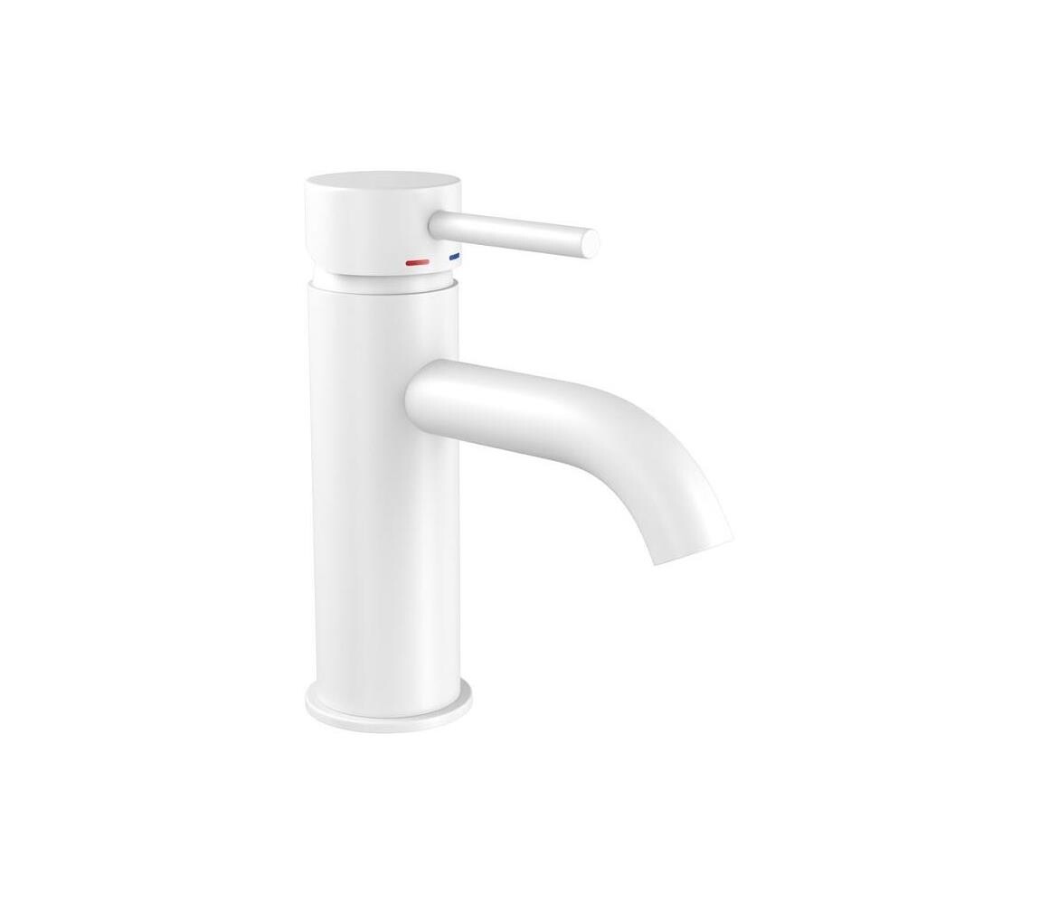 BATH DELUXE BATH DELUXE 28-005-01-01-04 - Umyvadlová baterie DRAGOR 15,6 cm matná bílá