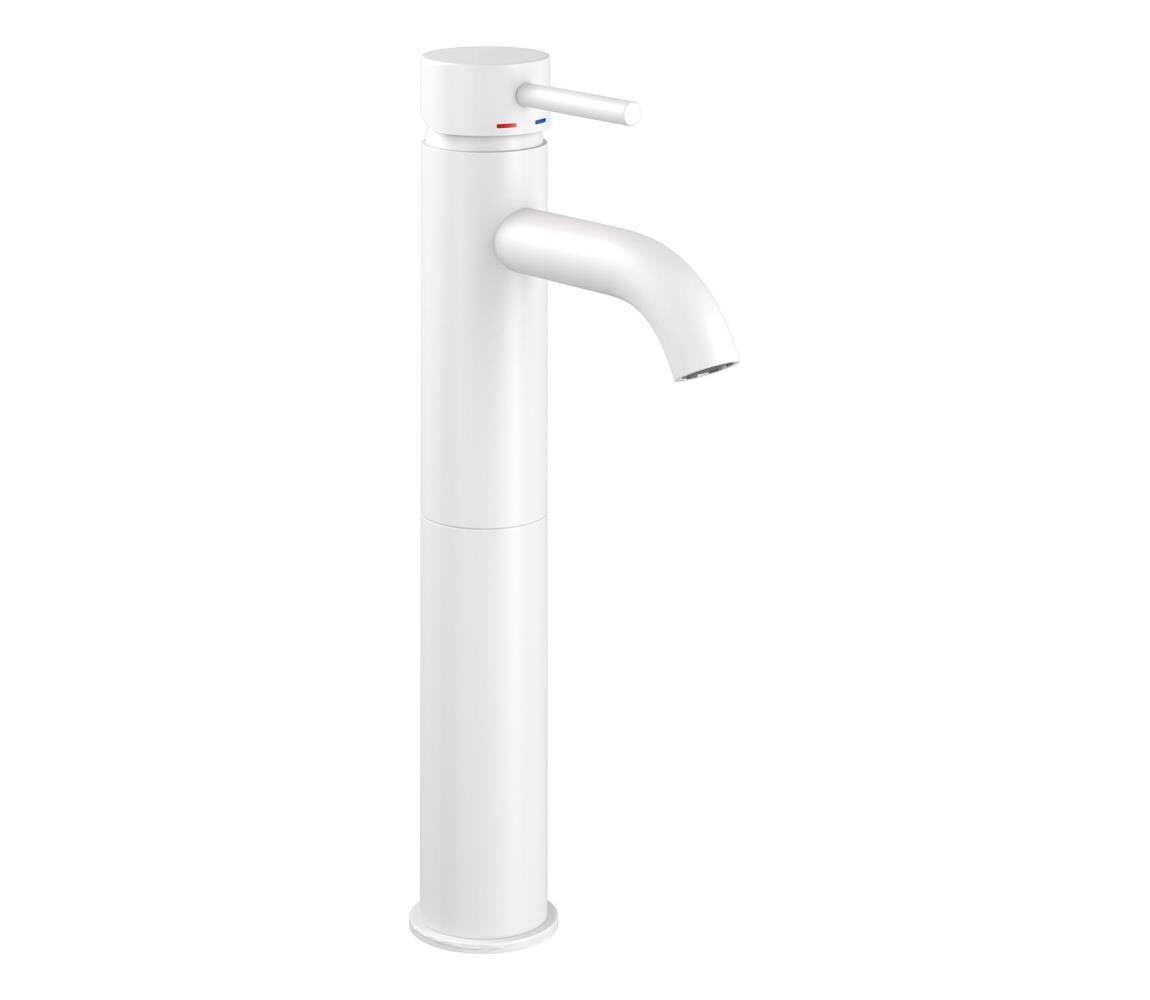 BATH DELUXE BATH DELUXE 28-005-02-01-00 - Umyvadlová baterie DRAGOR 29 cm matná bílá