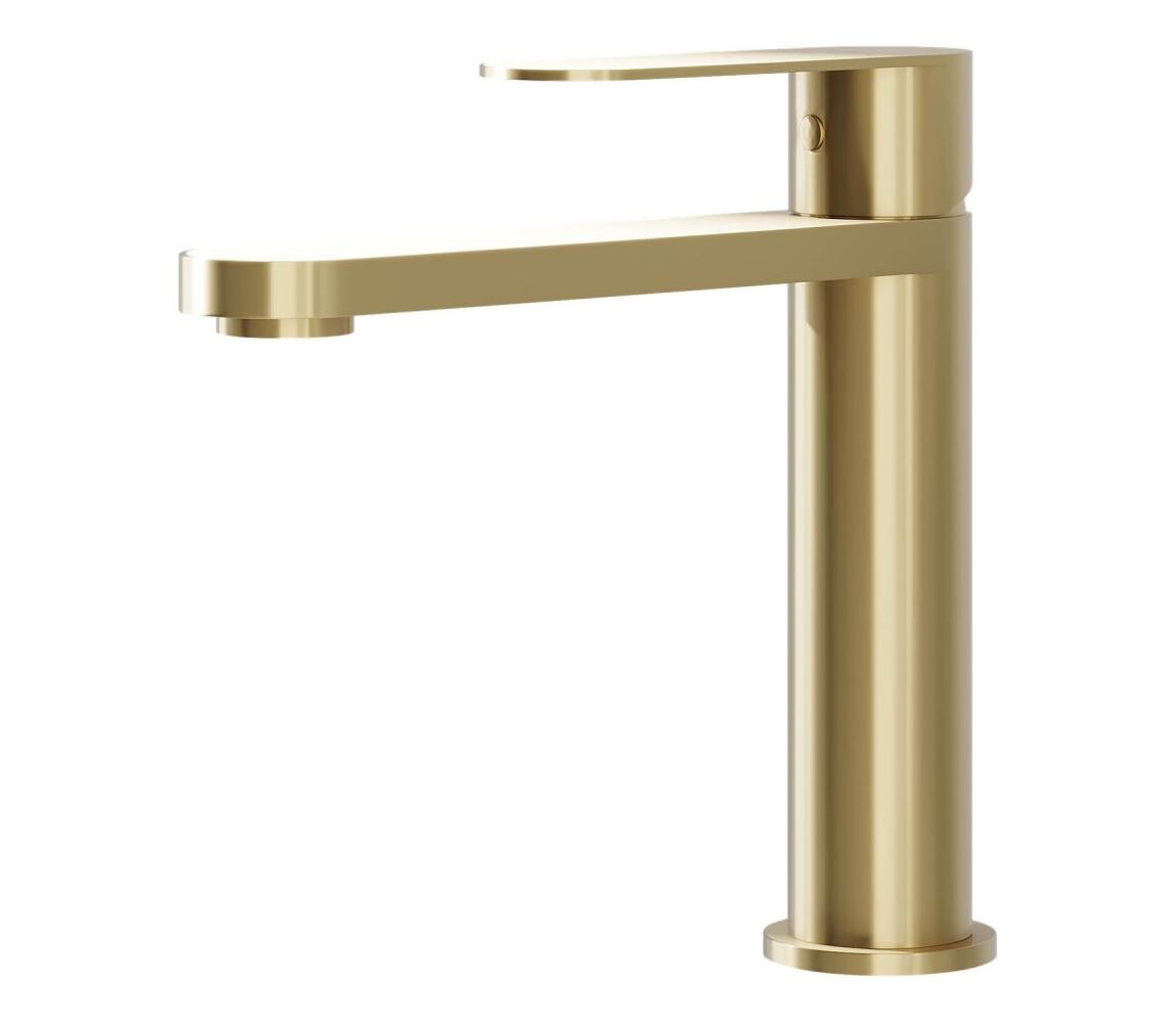 BATH DELUXE BATH DELUXE 28-017-02-70-02 -Umyvadlová baterie TARNBY 17,3 cm kartáčovaná mosaz