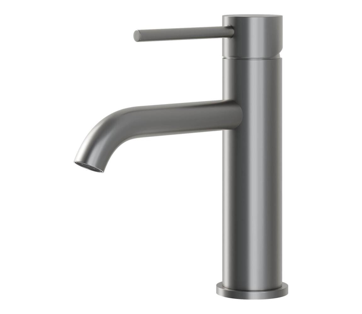 BATH DELUXE BATH DELUXE 28-018-01-73-02 - Umyvadlová baterie SOVANG 18,3 cm práškově šedá