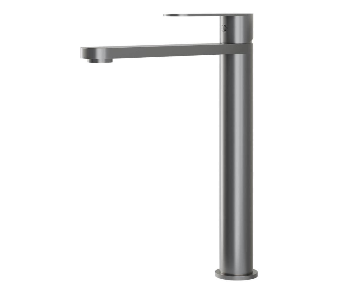 BATH DELUXE BATH DELUXE 28-027-02-73-02 - Umyvadlová baterie TARNBY 27,3 cm práškově šedá