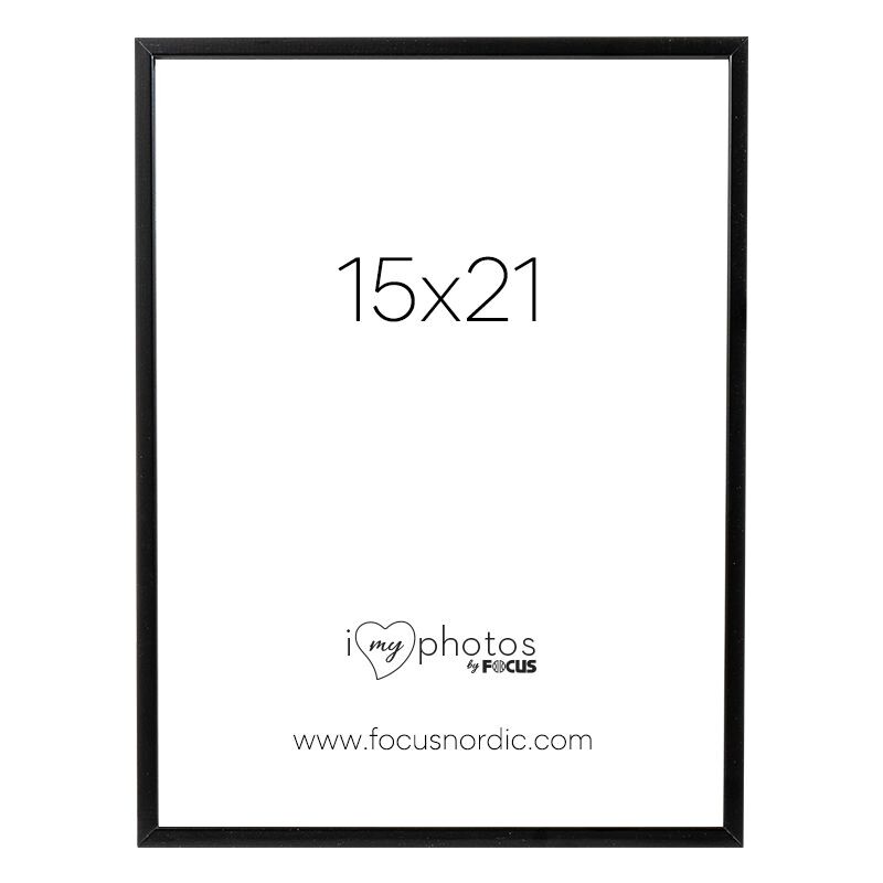 FOCUS ROCK  rám 15x21 dřevo, černý