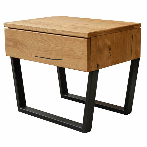 Noční stolek z masivu dubu DOMINIK