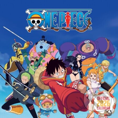 Oficiální nástěnný kalendář 2026 s plakátem: One Piece (SQ 30,5 x 30,5|61 cm)