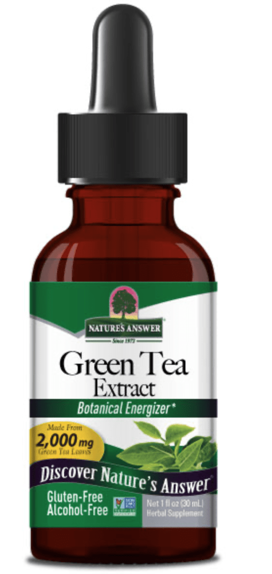 Nature's Answer Green Tea, zelený čaj, extrakt, 30 ml