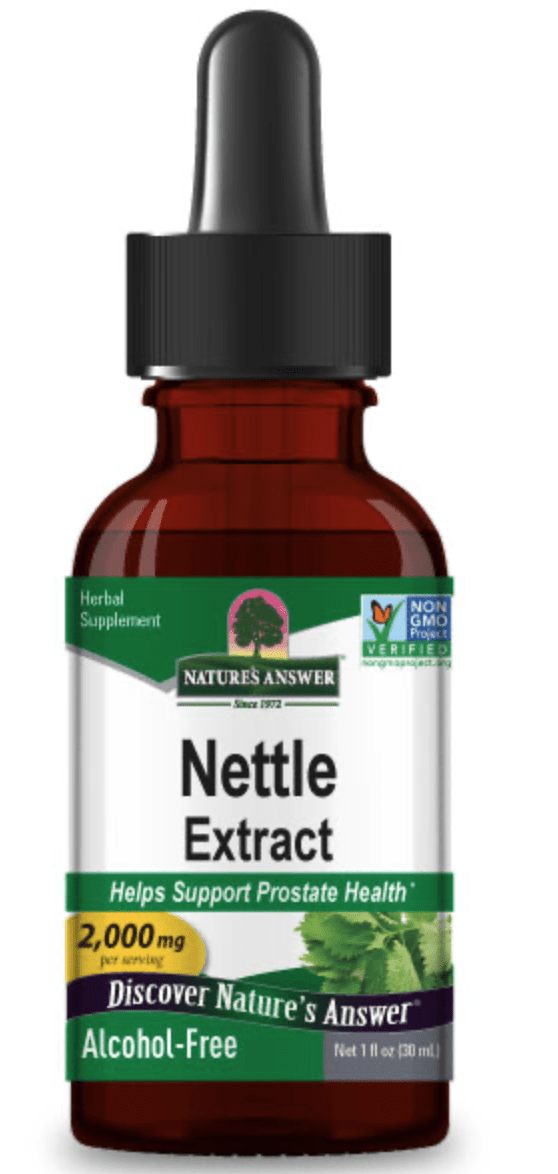 Nature's Answer Nettle, kopřiva dvoudomá, extrakt, 2000 mg, 30 ml