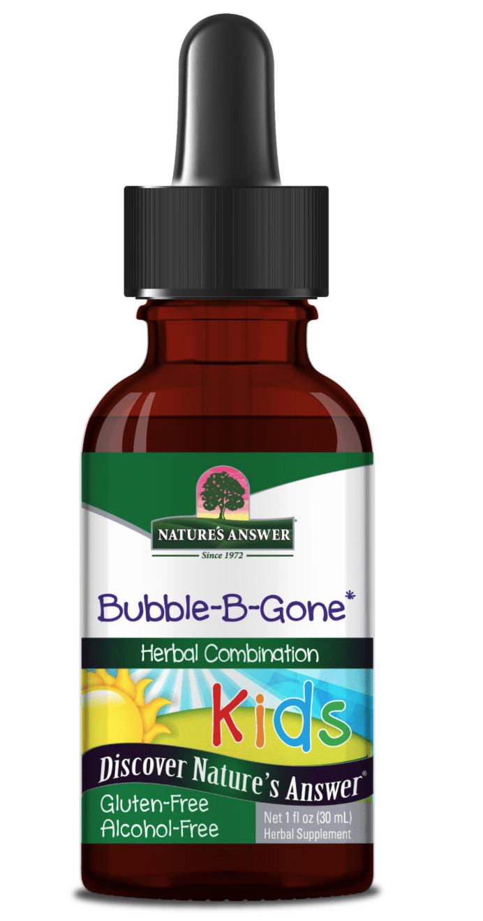 Nature's Answer Bubble-B-Gone Kids, bylinky pro děti, 30 ml