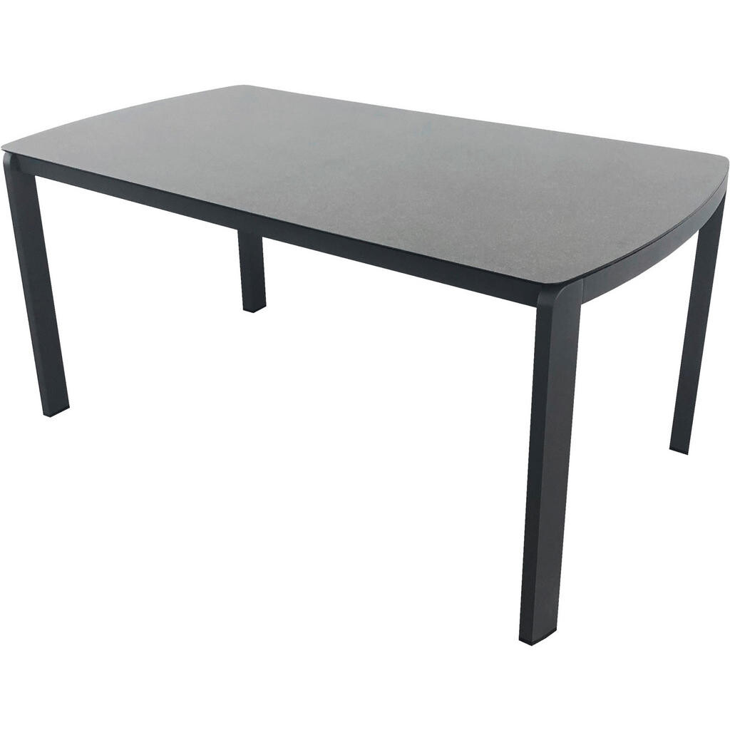 Amatio ZAHRADNÍ STŮL, kov, sklo, 160/90/75 cm