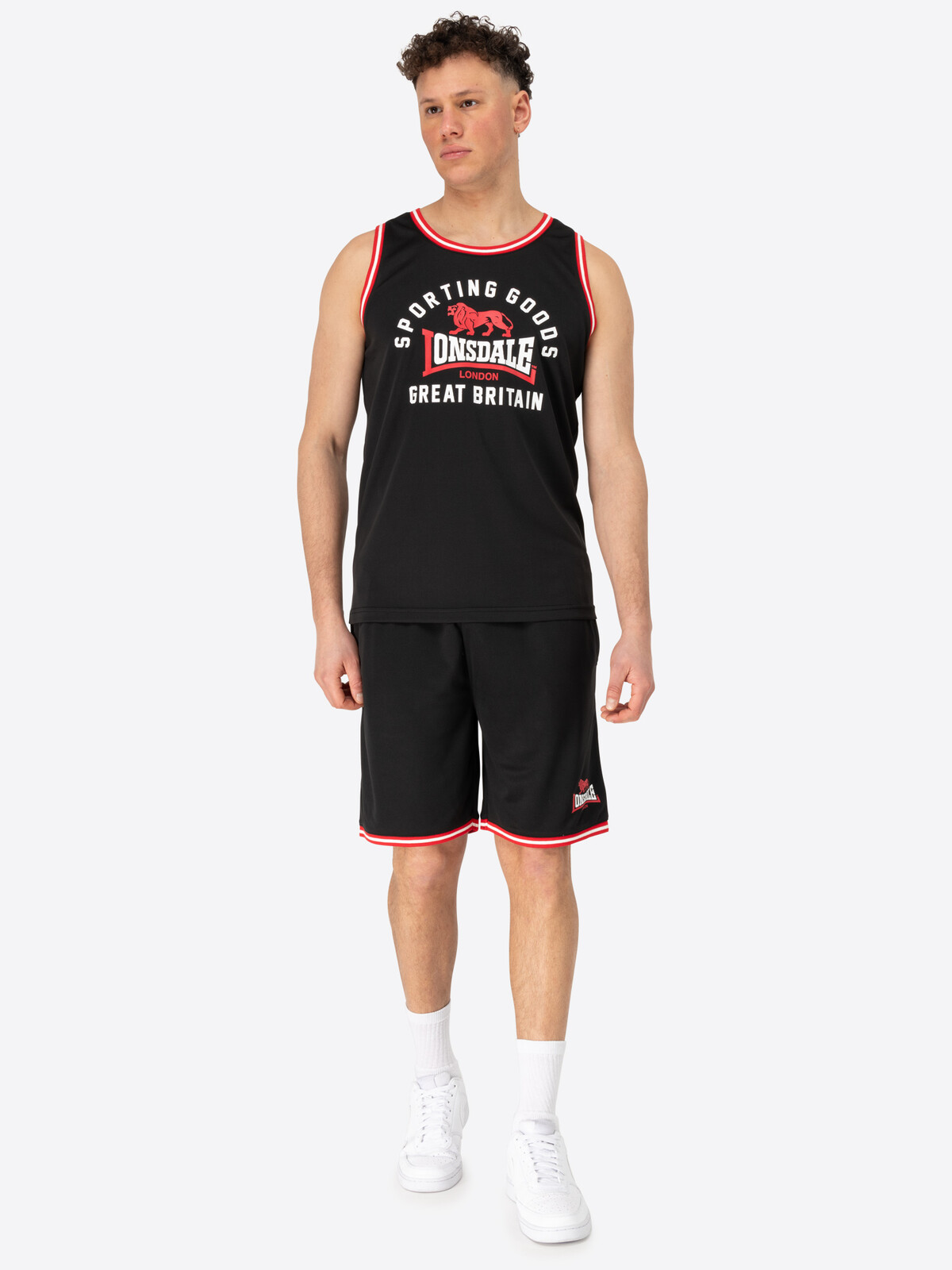 Lonsdale Men's singlet & shorts set regular fit