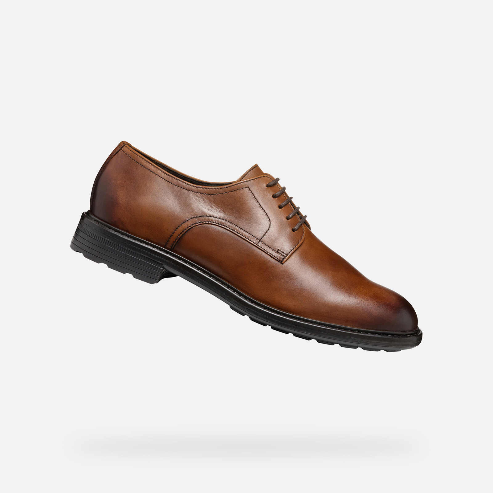 Hnědá pánská běžná obuv Geox Walk Pleasure - Pánské