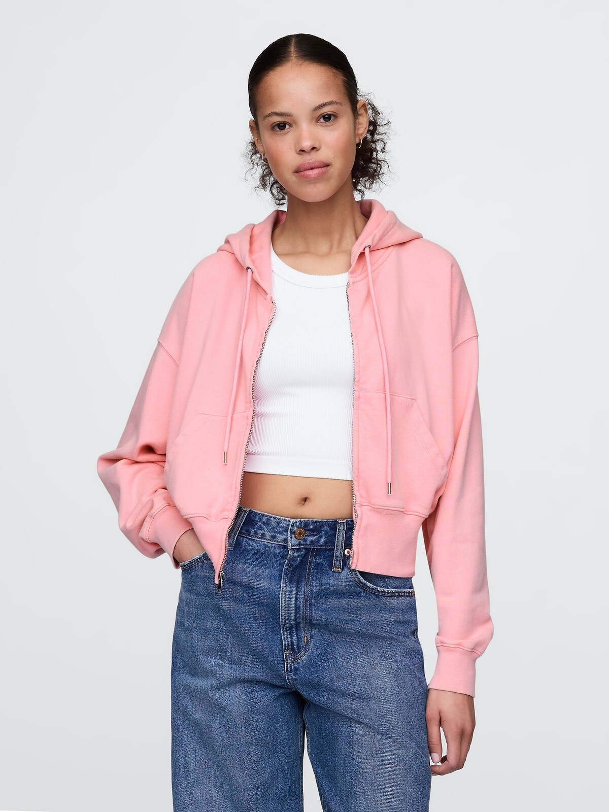GAP Oversize mikina Heavyweight - Dámské