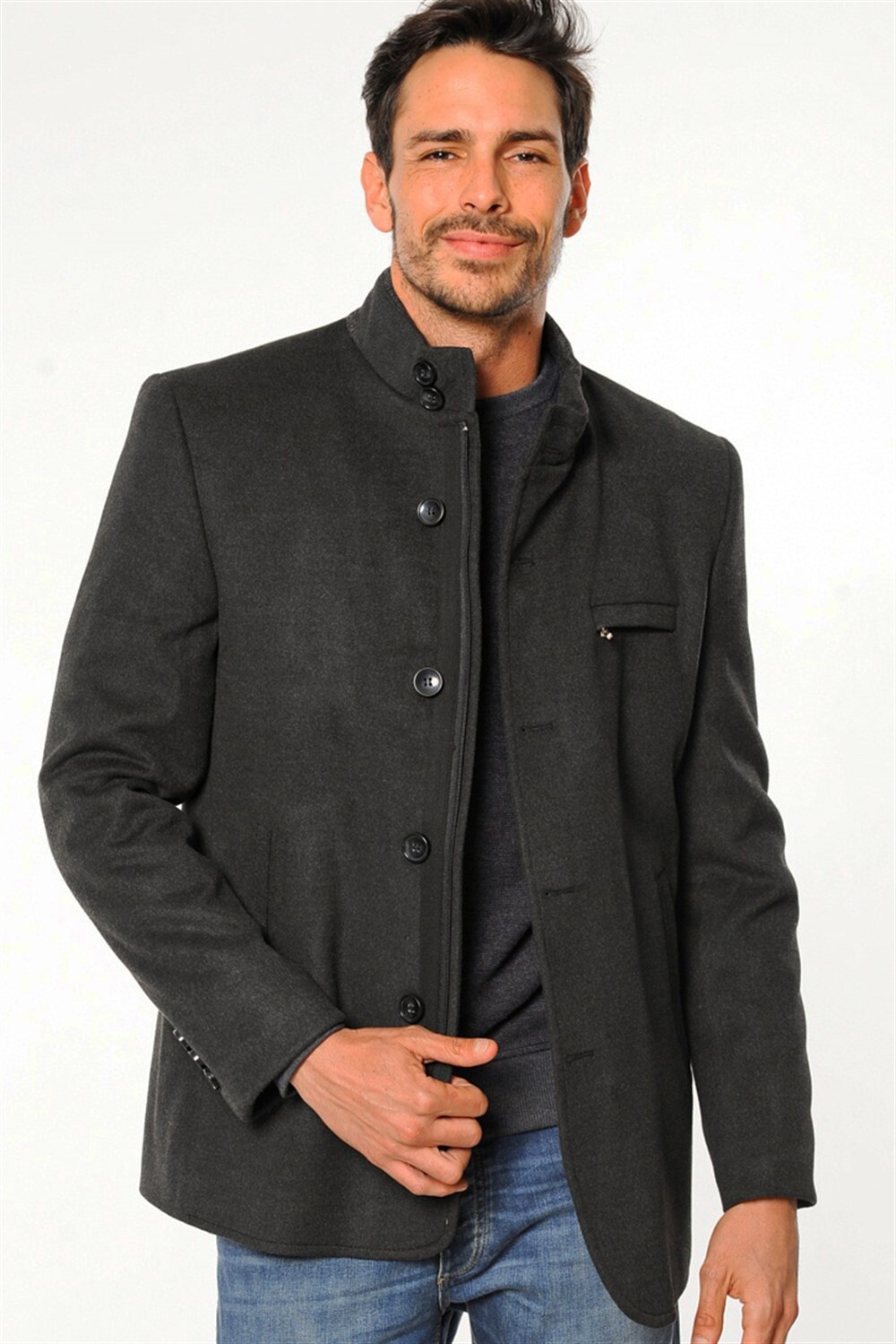 PLT8209 DEWBERRY COAT-ANTHRACITE