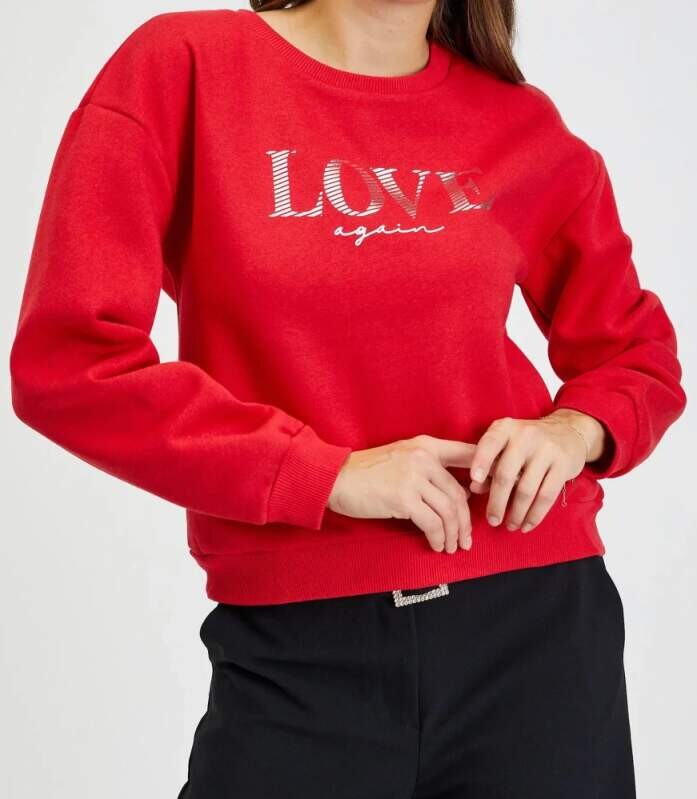 Orsay červená mikina, M