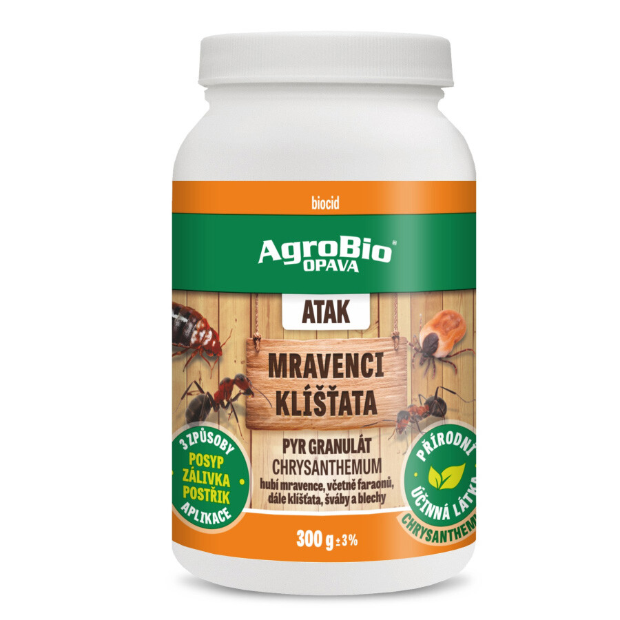 AgroBio ATAK PYR Granulát Chrysanthemum 300 g