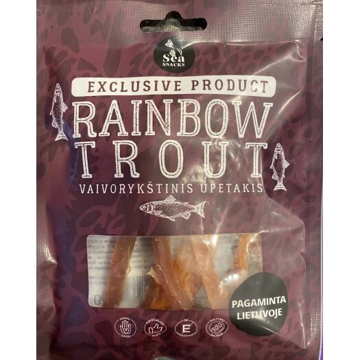 SEA SNACKS Rybí jerky - Filety ze pstruha duhového 30 g