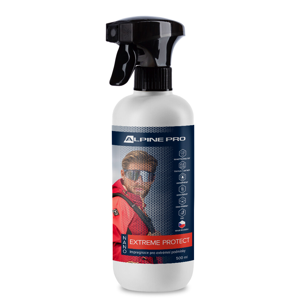Impregnace pro extrémní podmínky alpine pro nano textil extreme protect 500 ml bílá 500ml