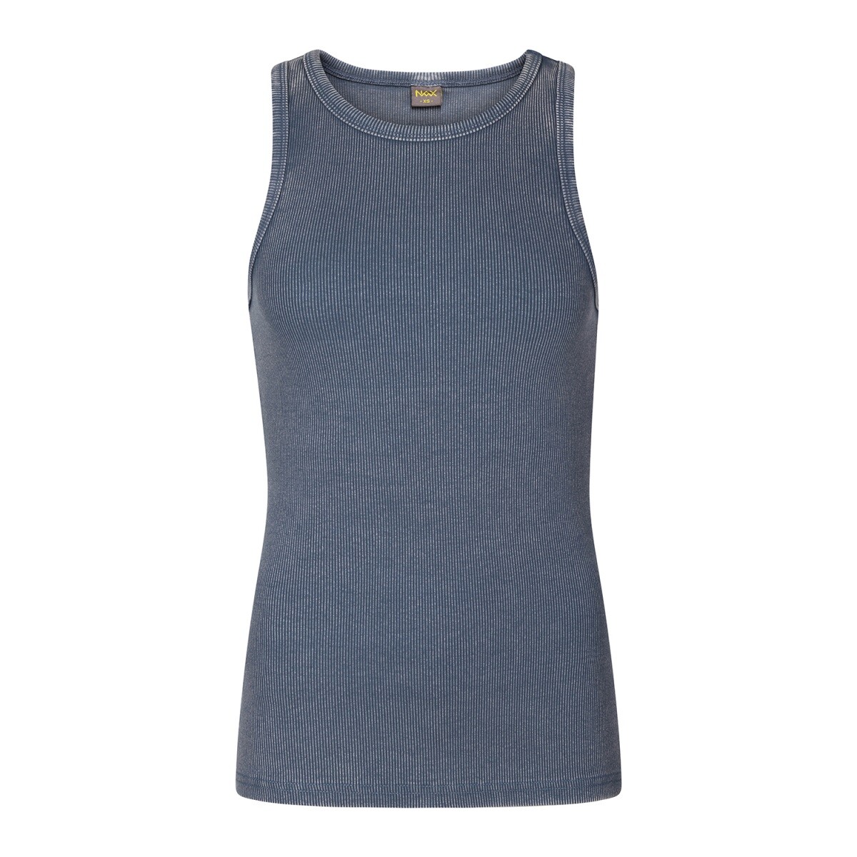 Dámské bavlněné tílko nax esema modrá xs