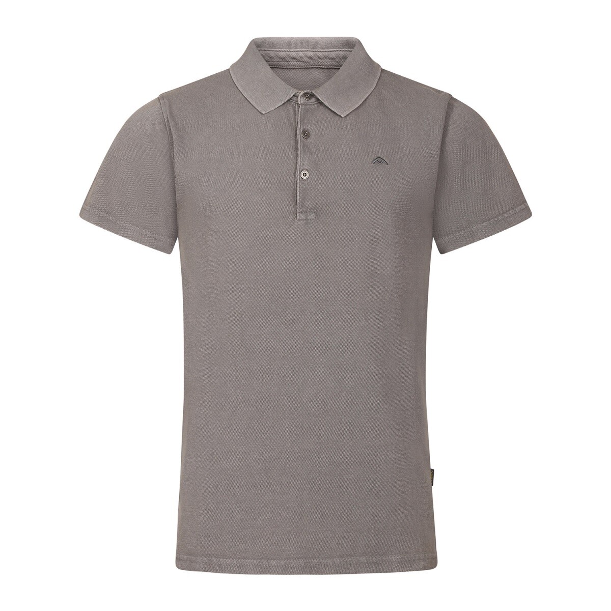 Pánské bavlněné polo triko nax wert šedá m