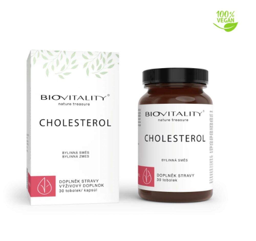 Cholesterol - tobolky Bylinná směs pro udržení rovnováhy a optimální hladiny cholesterolu