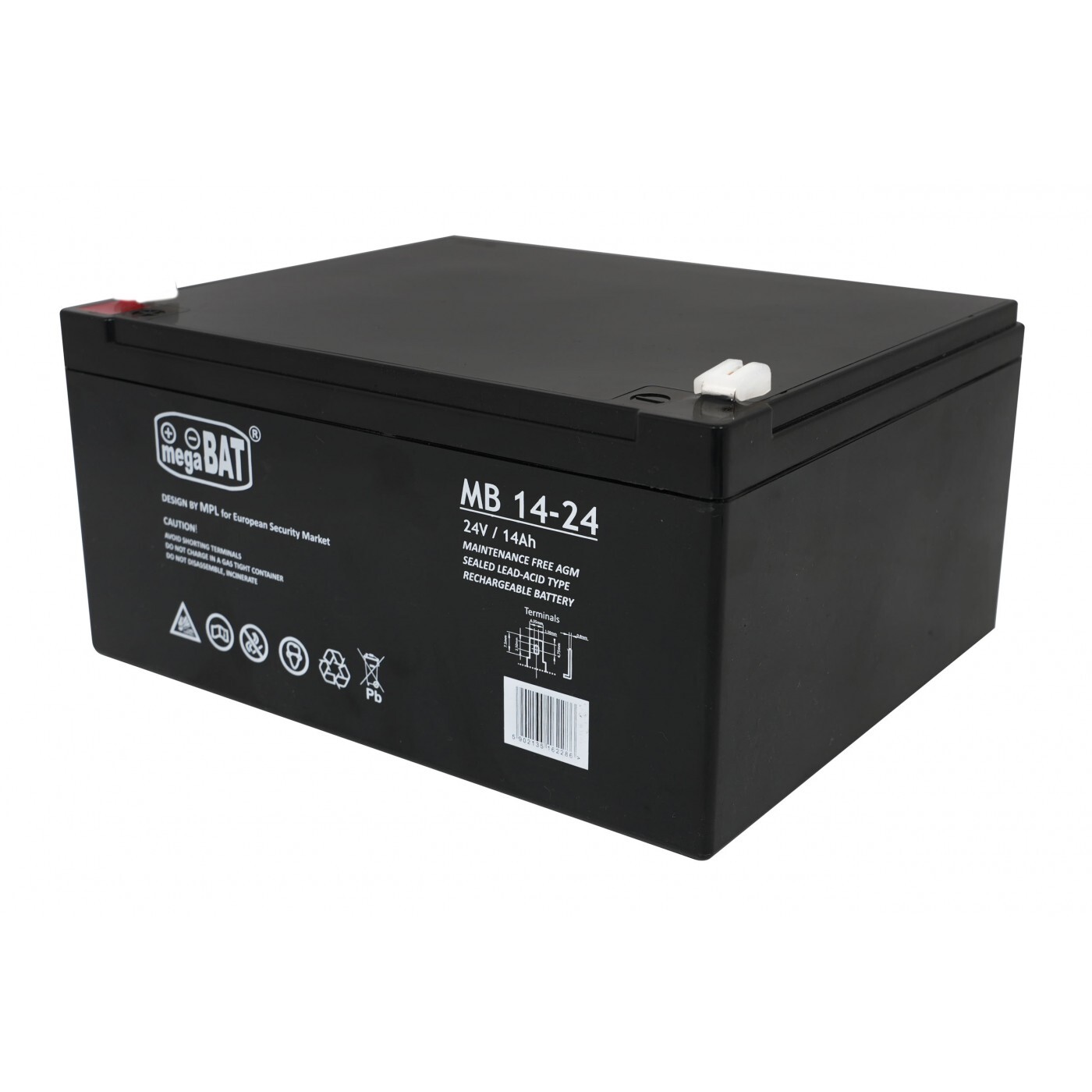 mamido Výkonná baterie 24V 14Ah