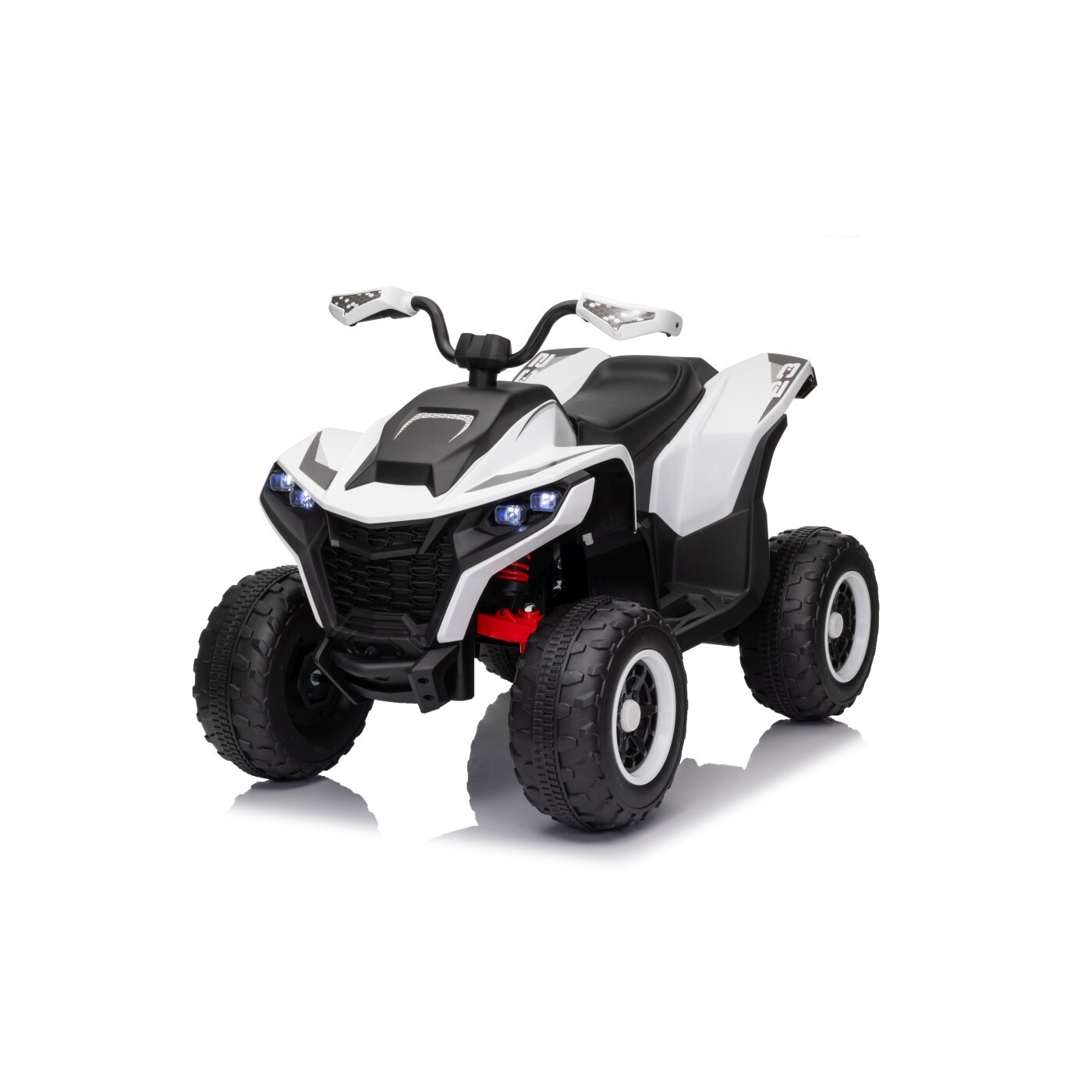 mamido Dětská elektrická čtyřkolka Fast Wheel 4x4 bílá