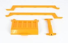 BRUDER 43766 ND Zadní víko  a horní lišty MAN TGS 3766