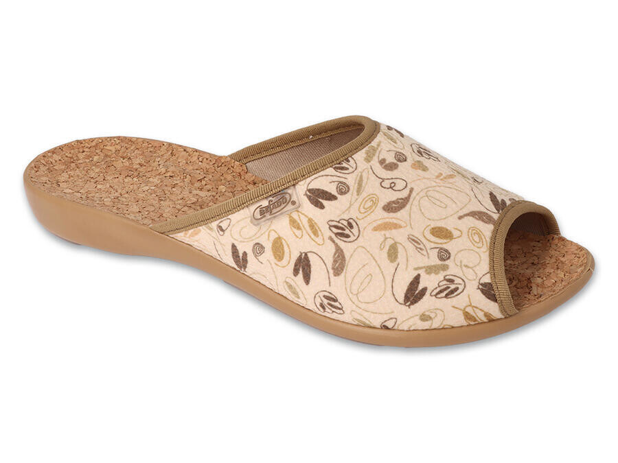 BEFADO 254D163 dámské pantofle Viki korek 36 254D163_36