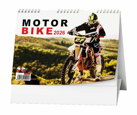 Motorbike 2026 - stolní kalendář