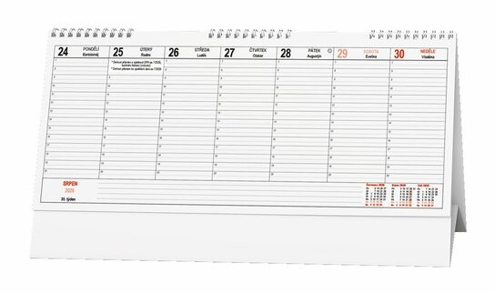 MAXI daňový kalendář 2026 - stolní kalendář