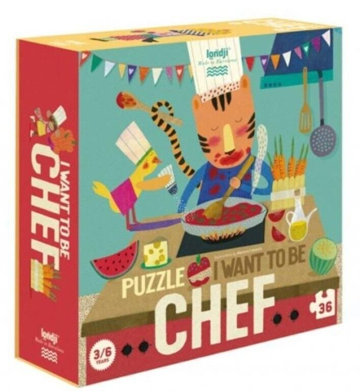 LONDJI Puzzle Chci být šéfkuchařem - 36 pcs