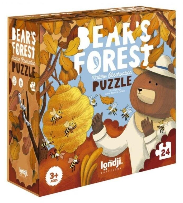 LONDJI Puzzle Medvědí les - 24 pcs