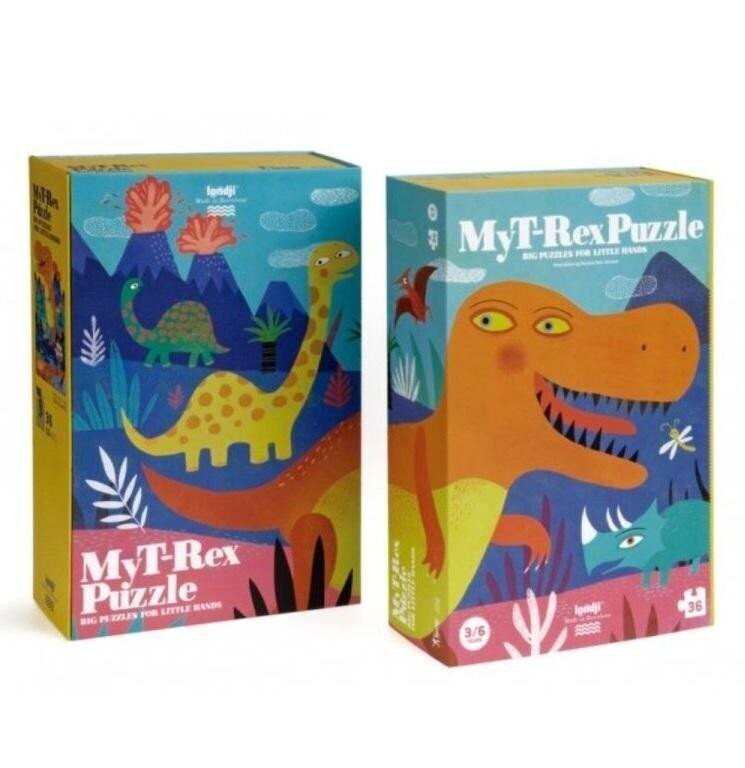 LONDJI Puzzle Můj kamarád dinosaurus - 36 pcs