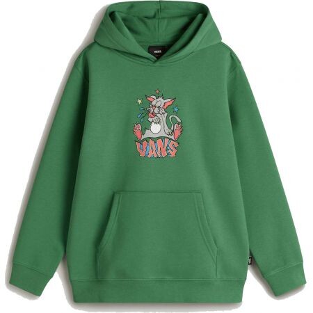 Mikina Vans Frizz Loose Pullover Kids - Zelená - S