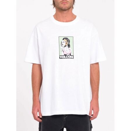 Triko Volcom Underfaced Lse S/S - Bílá - L