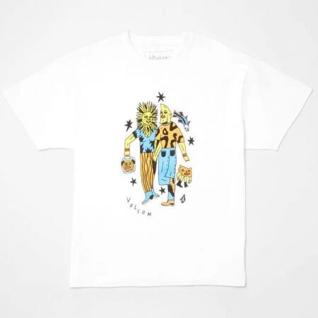 Triko Volcom Bob Mollema 3 S/S - Bílá - L