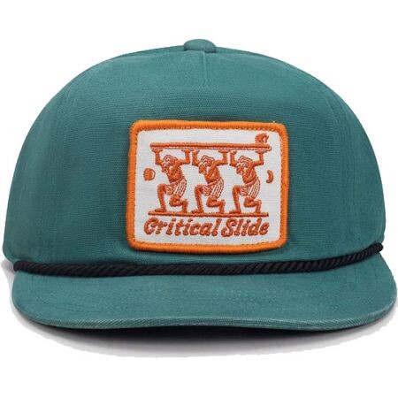 Kšiltovka The Critical Slide Society Sup - Zelená - Univerzální