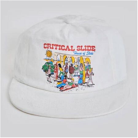 Kšiltovka The Critical Slide Society Pav - Bílá - Univerzální