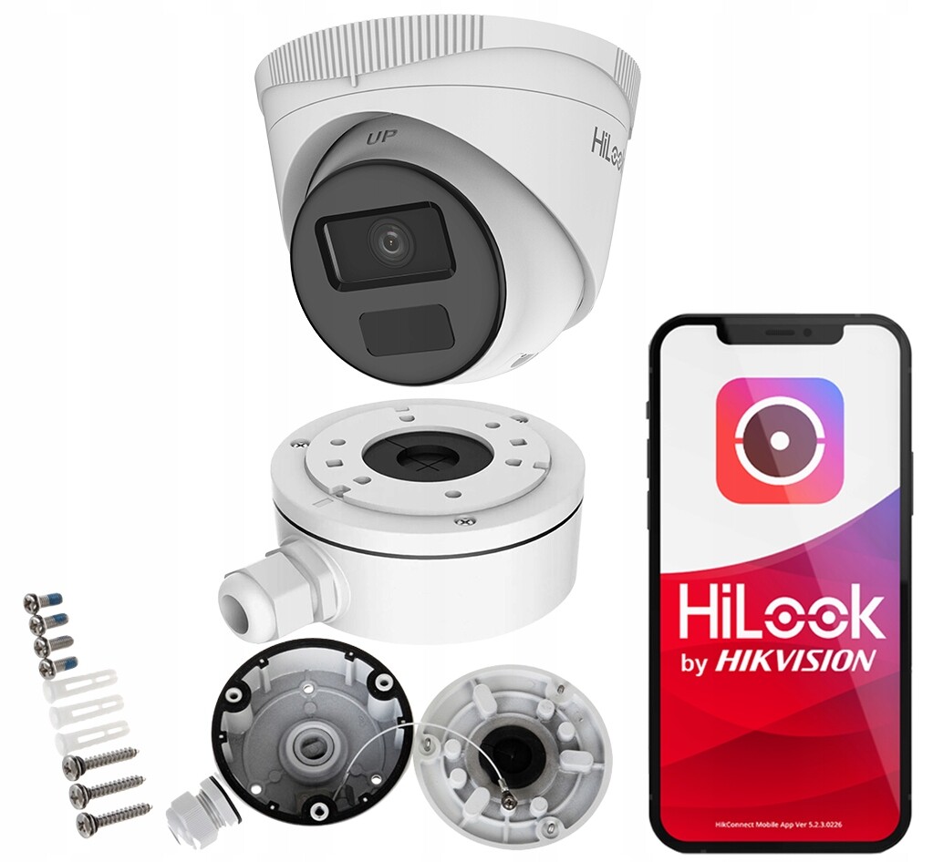 Venkovní Ip kamera IPCAM-T2-P FullHD 2MP PoE HiLook by Hikvision