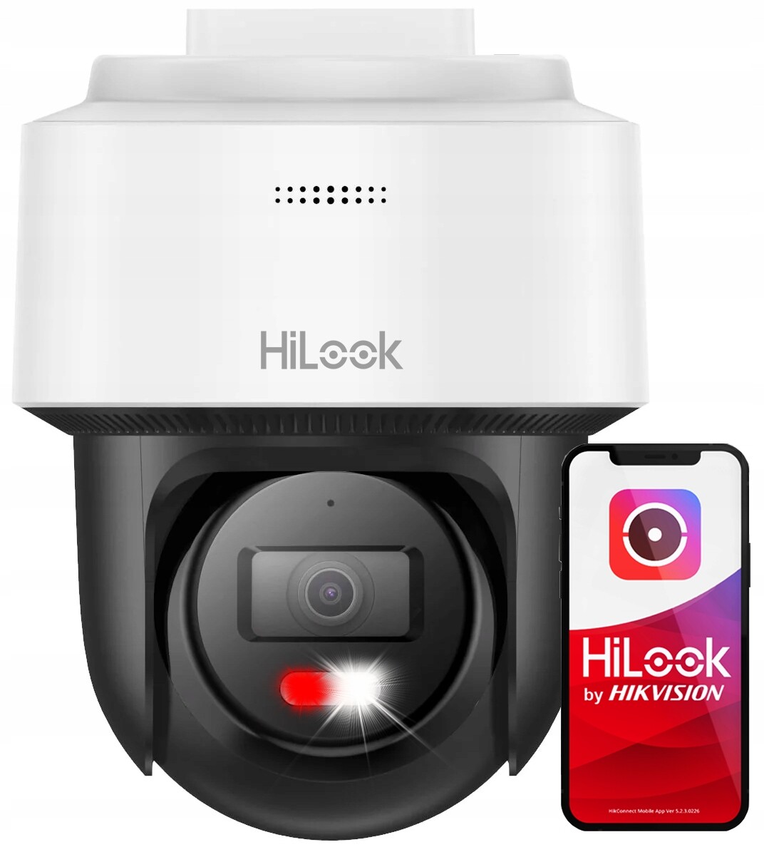 Otočná Ip kamera 4MPX 2K+ HiLook PTZ-N4MP-P Autotracking Dual Light