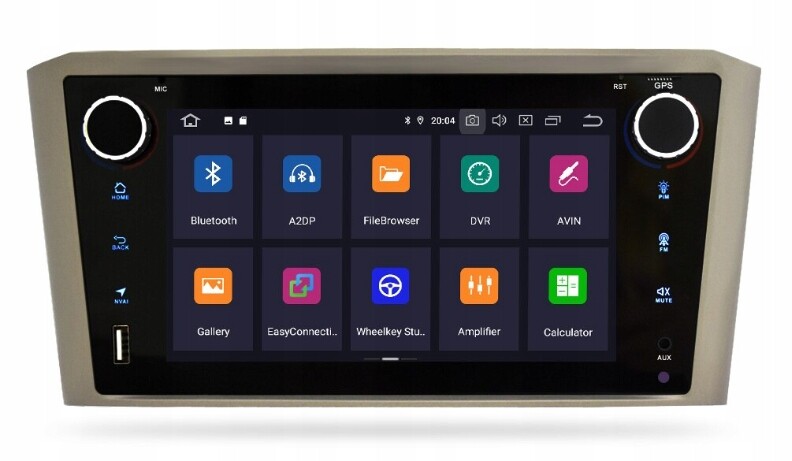Automobilové rádio ZA8DSP android navigace 2-DIN Toyota Avenis