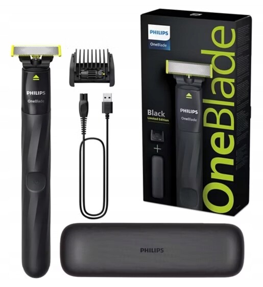 Holicí Strojek Philips Oneblade Pouzdro Zastřihovač Vousů Holicí Strojek