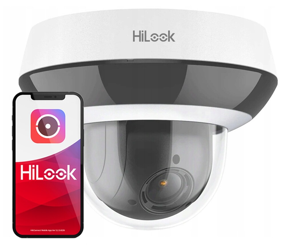 Ip kamera 360° otočná HiLook od Hikvision PTZ-C4MP 2,8-12 mm MotoZoom PoE