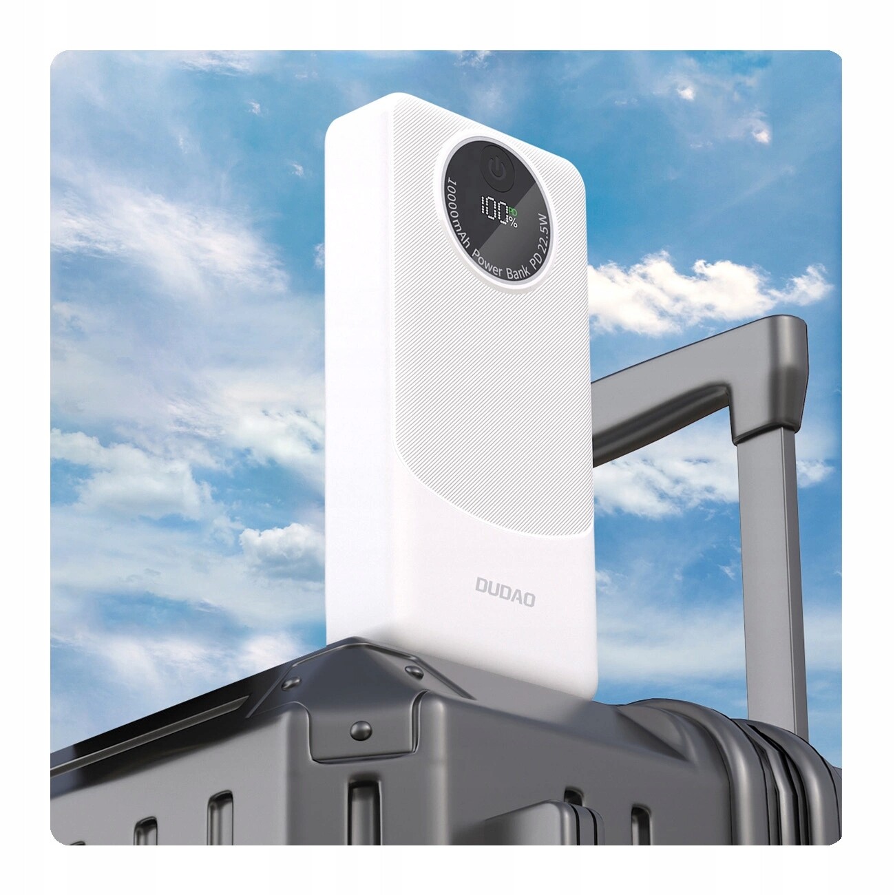 Powerbanka Dudao K12Pro 22,5W Pd 20000mAh Usb-a, Usb-c bílá