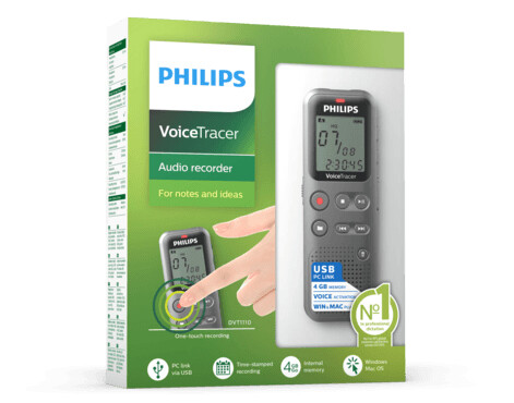 Diktafon Philips DVT1110 Originál