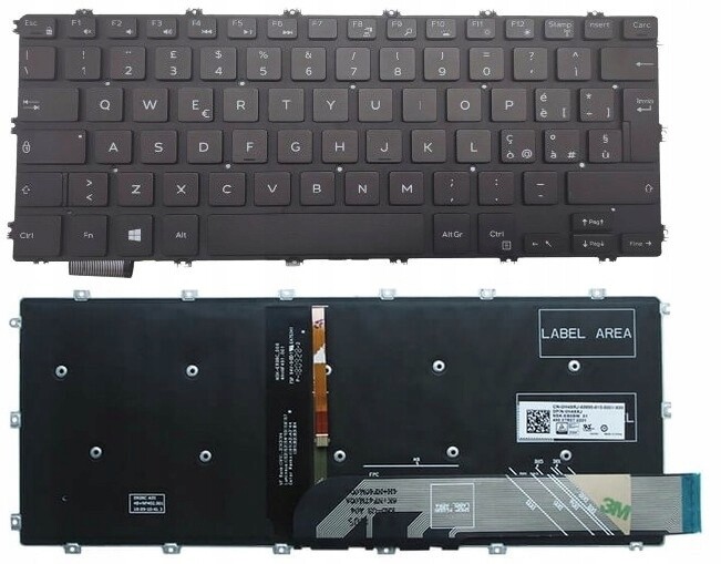 Klávesnice Pro Dell 5580 5585 7586 5480 5488 5485 7386 7385 7586 Led